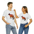 Autumn Fox Silhouette - Short Sleeve Tee